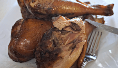 Moist Delicious smoked turkey legs