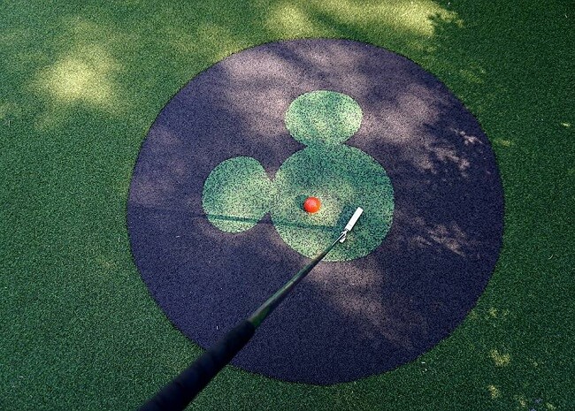 fantasia mini golf mickey